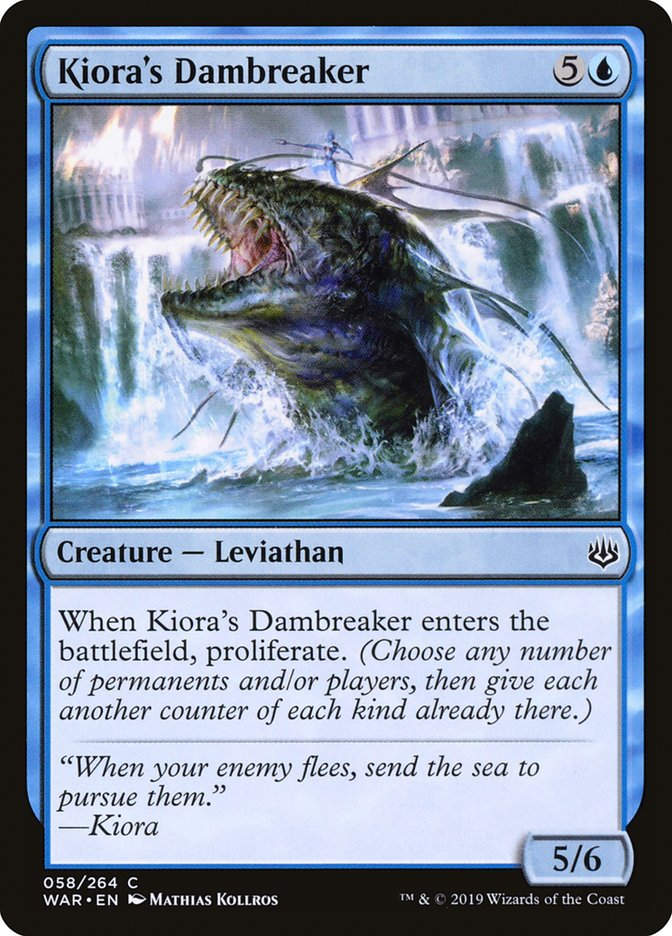 Kiora's Dambreaker (WAR) (58)