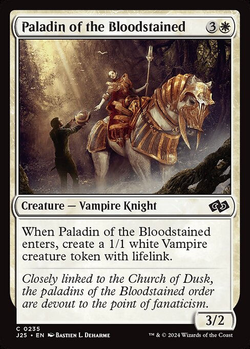 Paladin of the Bloodstained (J25) (235)