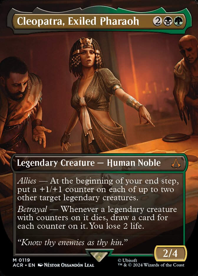 Cleopatra, Exiled Pharaoh (ACR) (119) / Borderless