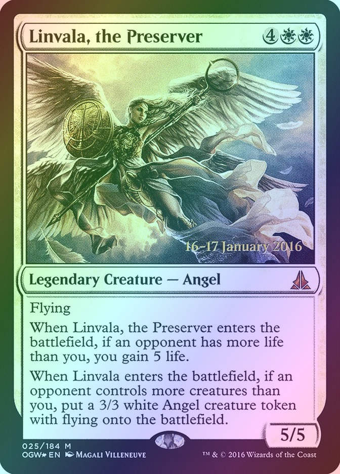 Linvala, the Preserver (POGW) (25s) / Foil