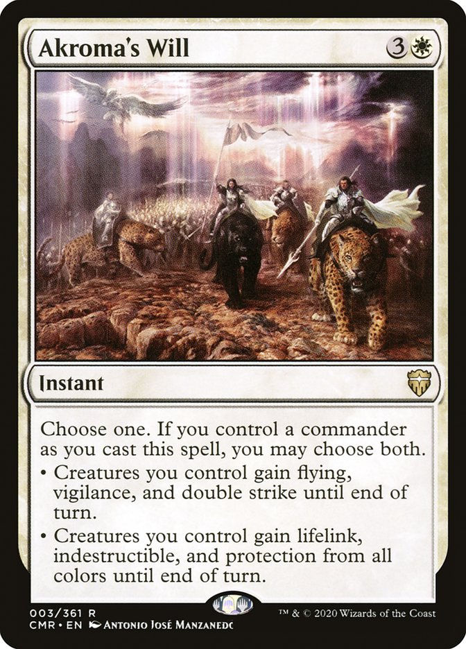 Akroma's Will (CMR) (3)