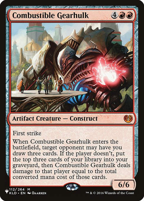 Combustible Gearhulk (PLST) (KLD-112)