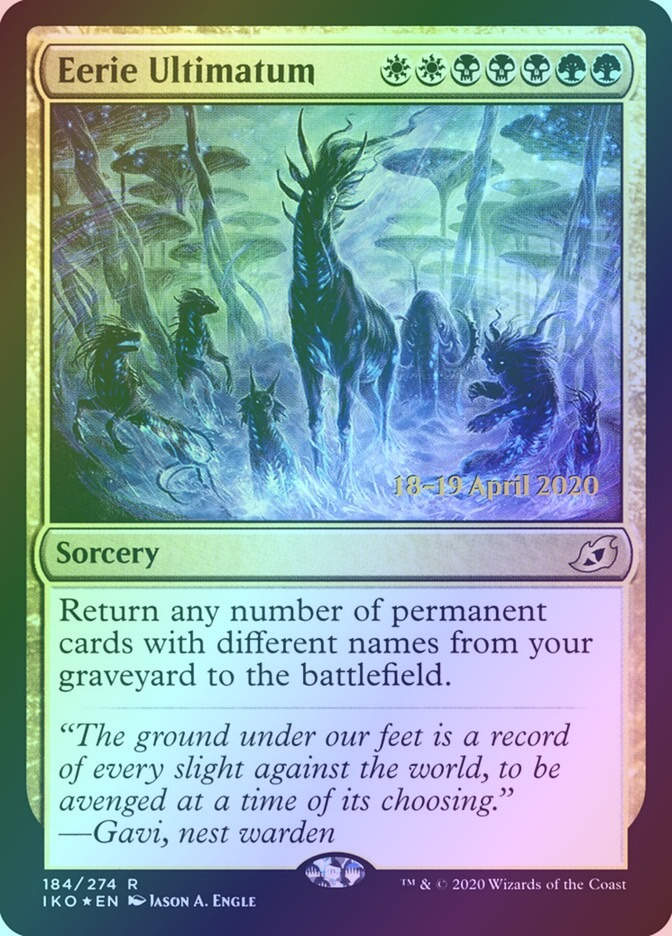 Eerie Ultimatum (PIKO) (184s) / Foil