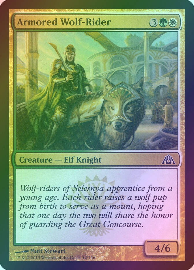 Armored Wolf-Rider (DGM) (52) / Foil