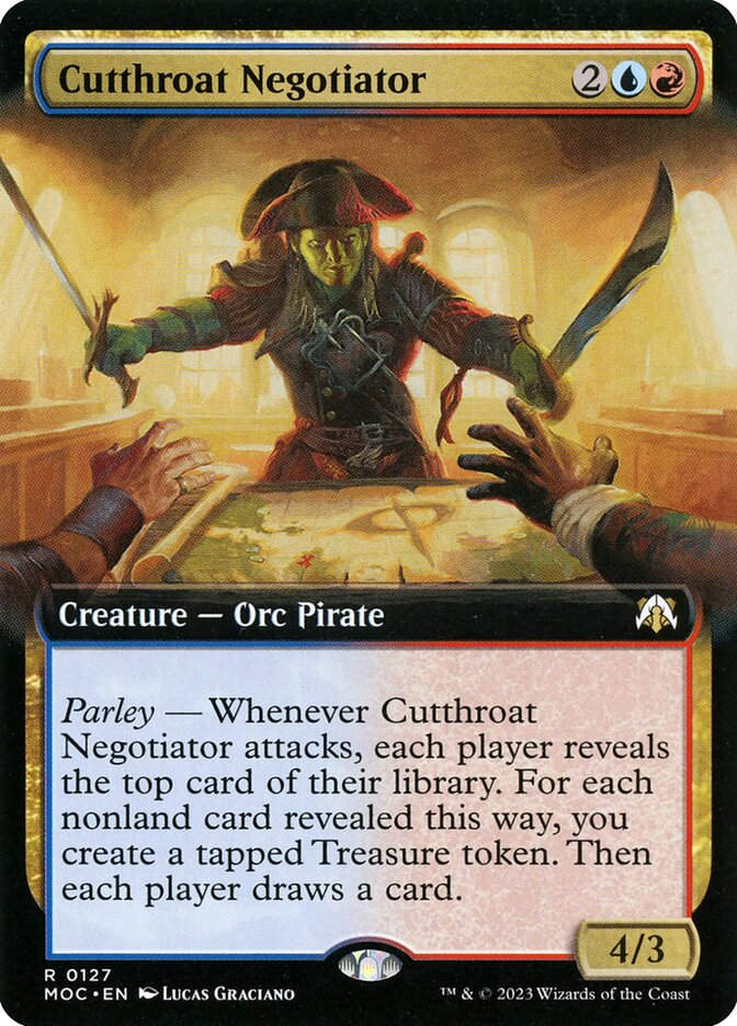 Cutthroat Negotiator (MOC) (127) / Extended Art