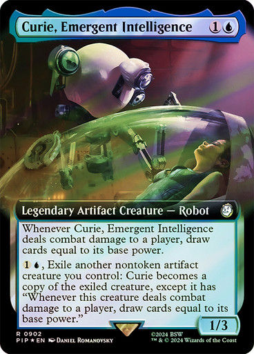 Curie, Emergent Intelligence (pip) (902) / Extended Surge Foil