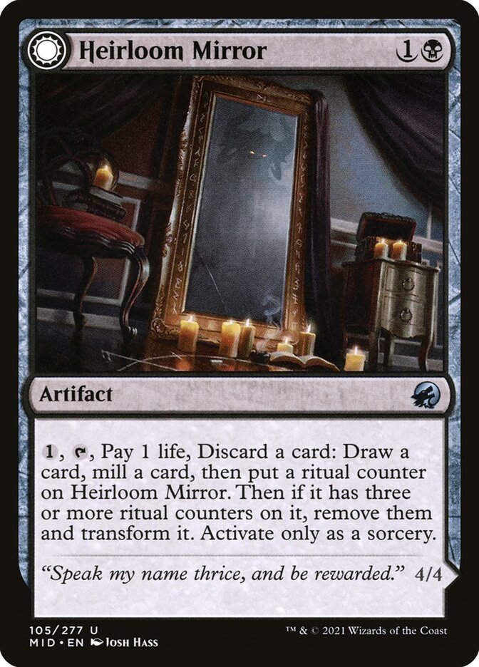 Heirloom Mirror // Inherited Fiend (MID) (105)