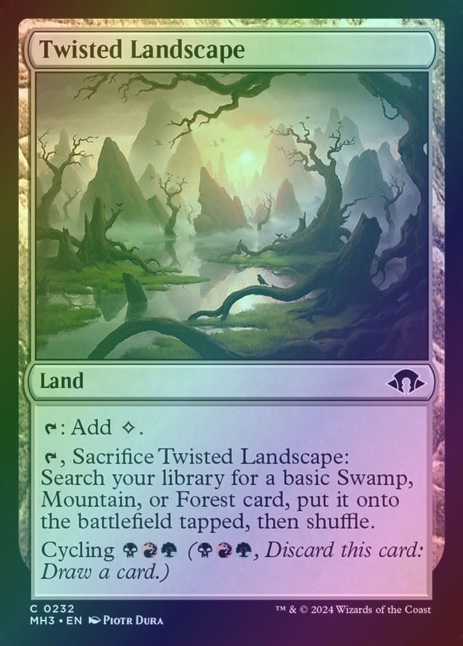 Twisted Landscape (MH3) (232) / Foil