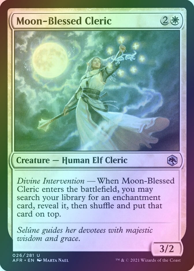 Moon-Blessed Cleric (AFR) (26) / Foil