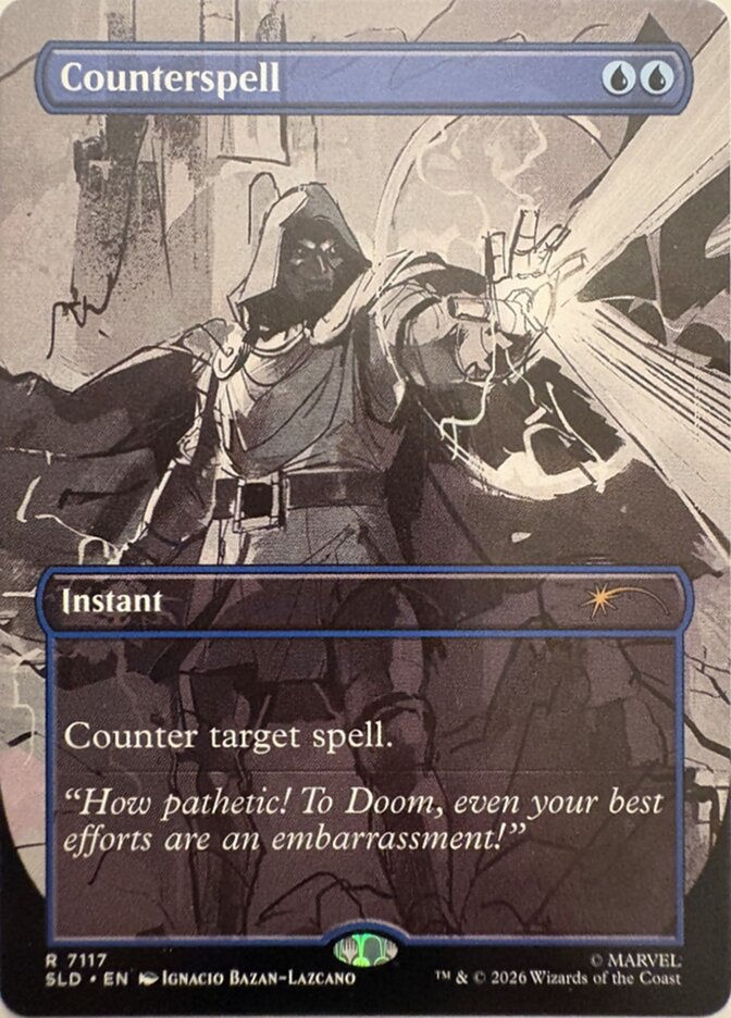 Counterspell (SLD) (7117) / Borderless