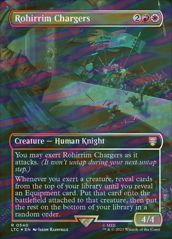 Rohirrim Chargers (LTC) (540) / Borderless / Surge Foil