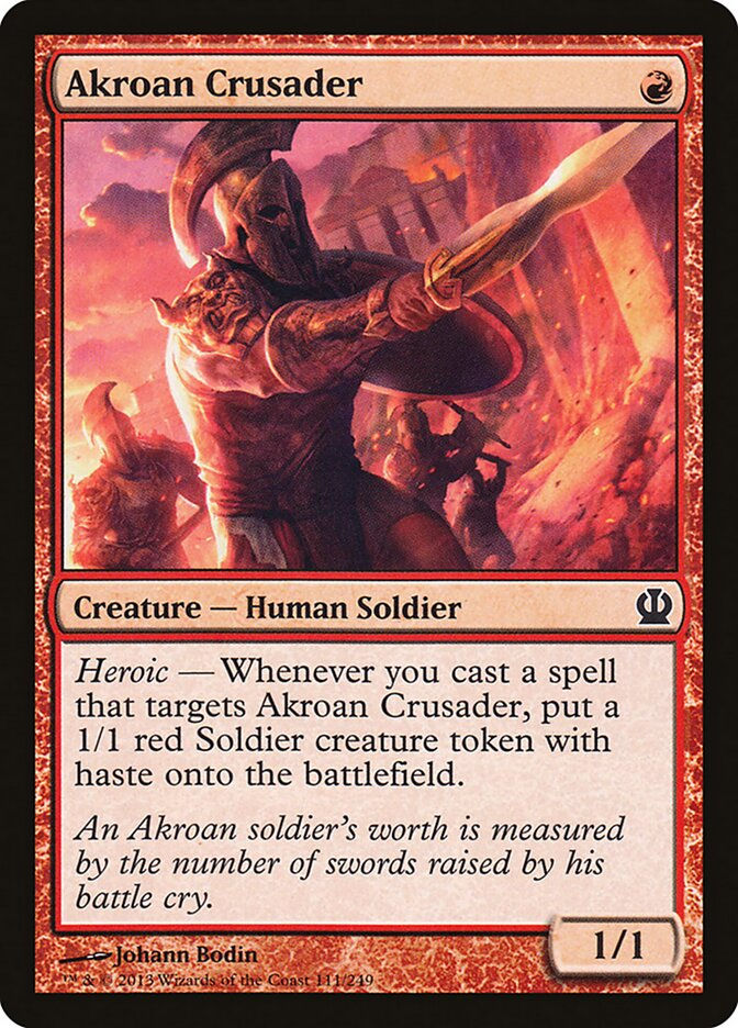 Akroan Crusader (THS) (111)