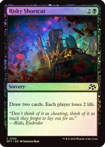 Risky Shortcut (DFT) (103) / Foil