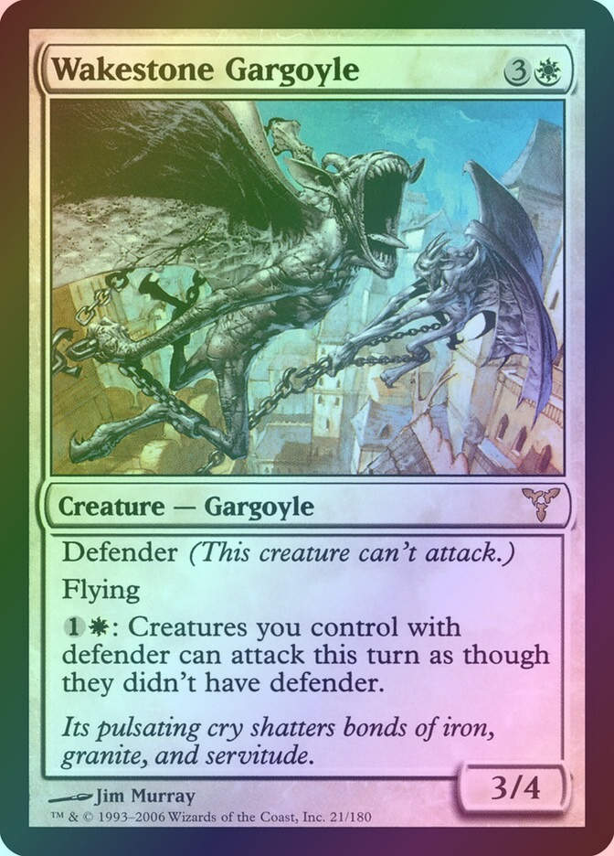 Wakestone Gargoyle (DIS) (21) / Foil