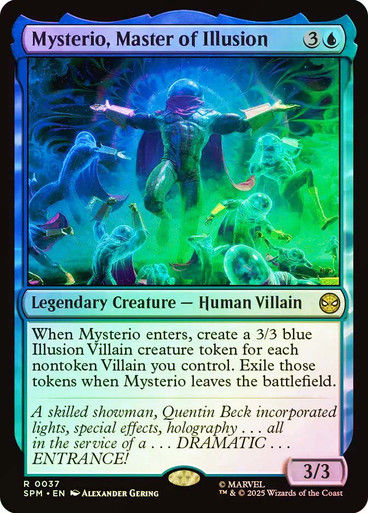 Mysterio, Master of Illusion (SPM) (37) / Foil