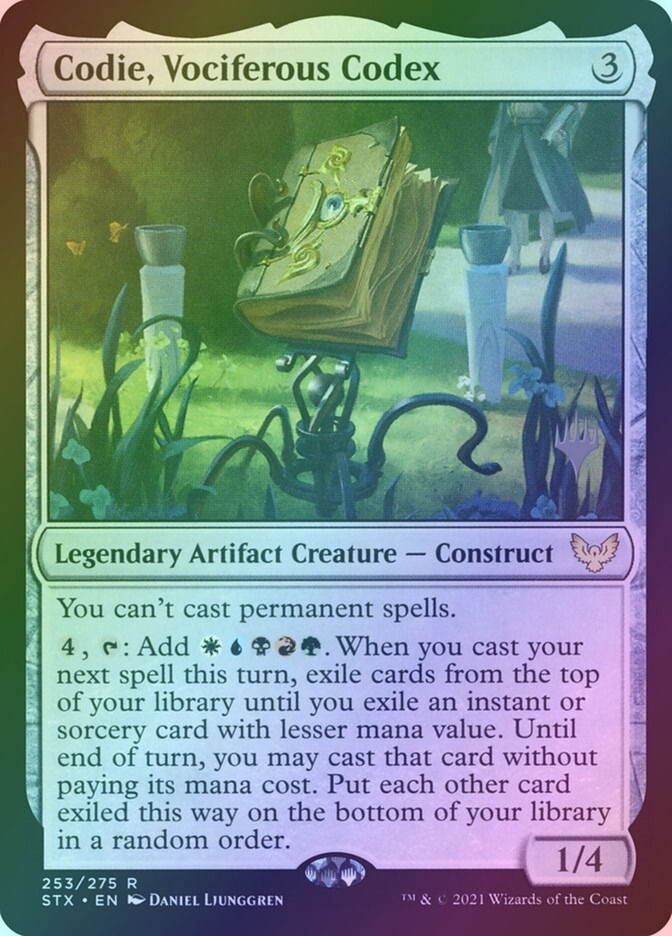 Codie, Vociferous Codex (PSTX) (253p) / Foil