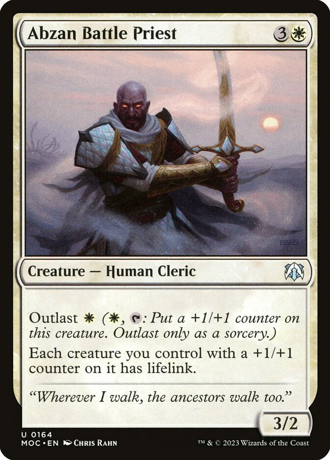 Abzan Battle Priest (MOC) (164)