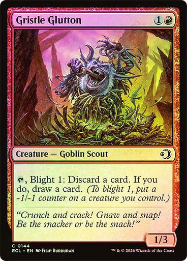 Gristle Glutton (ECL) (144) / Foil