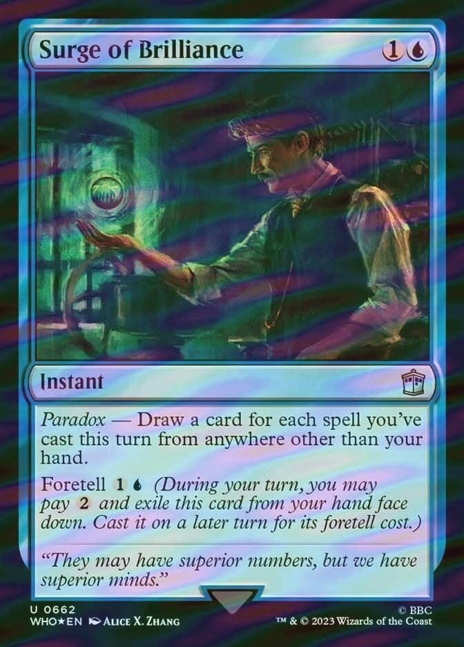 Surge of Brilliance (WHO) (662) / Surge Foil