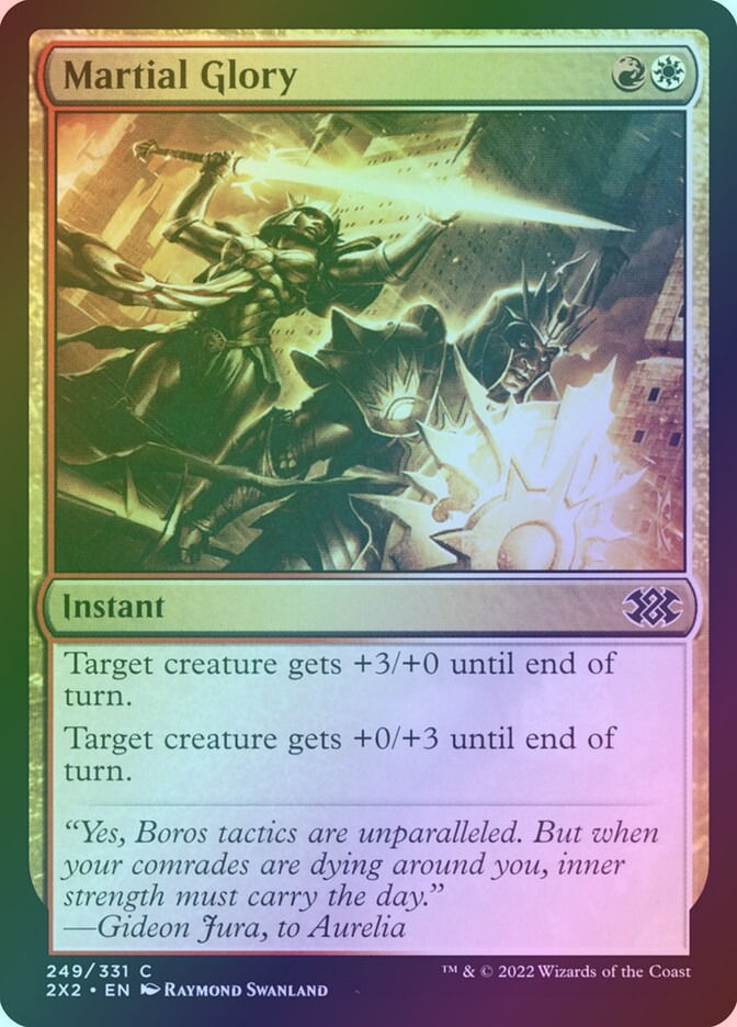 Martial Glory (2X2) (249) / Foil