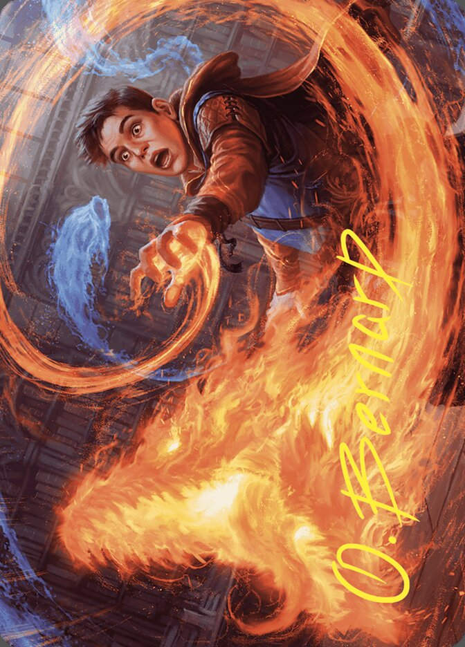 Frantic Firebolt (AWOE) (16) / Firma Dorada