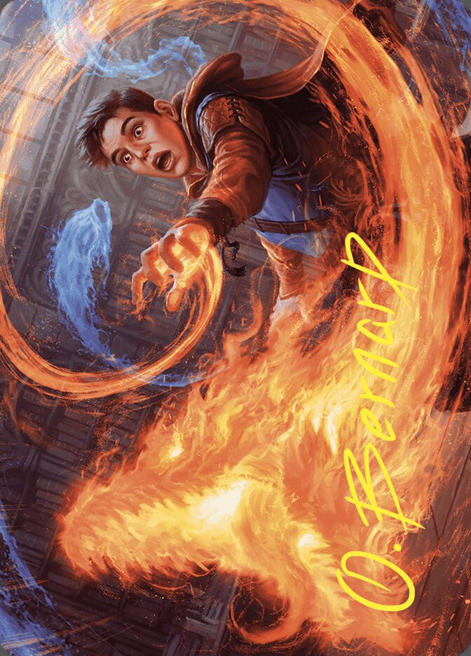 Frantic Firebolt (AWOE) (16) / Firma Dorada
