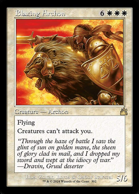 Blazing Archon (rvr) (302) / Retro