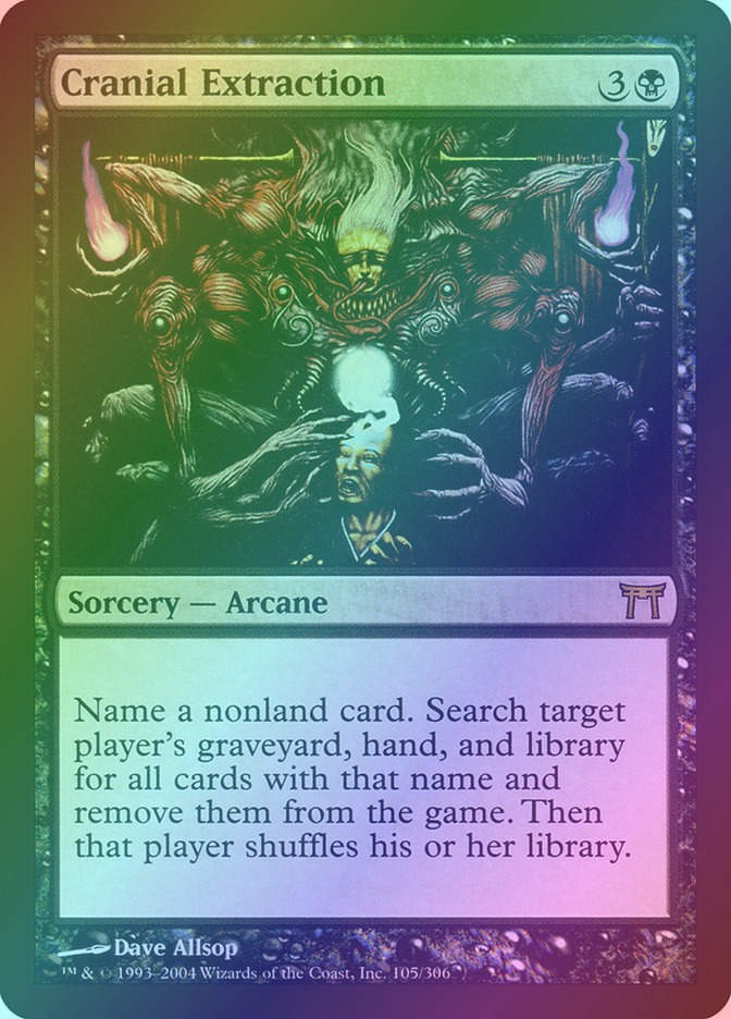 Cranial Extraction (CHK) (105) / Foil