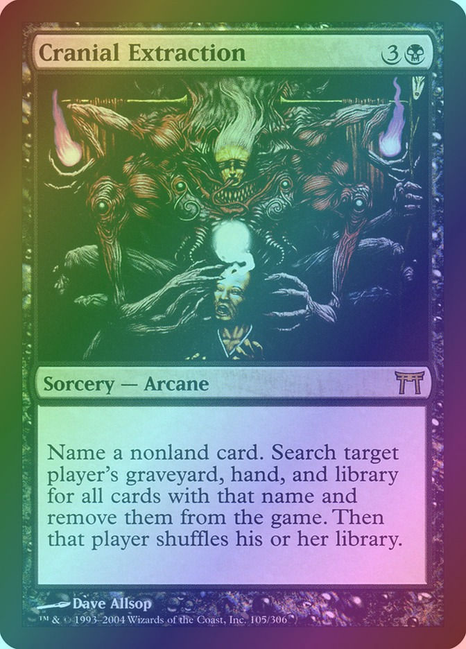 Cranial Extraction (CHK) (105) / Foil