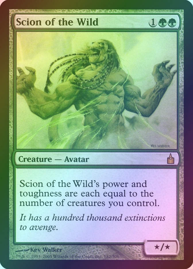 Scion of the Wild (RAV) (182) / Foil