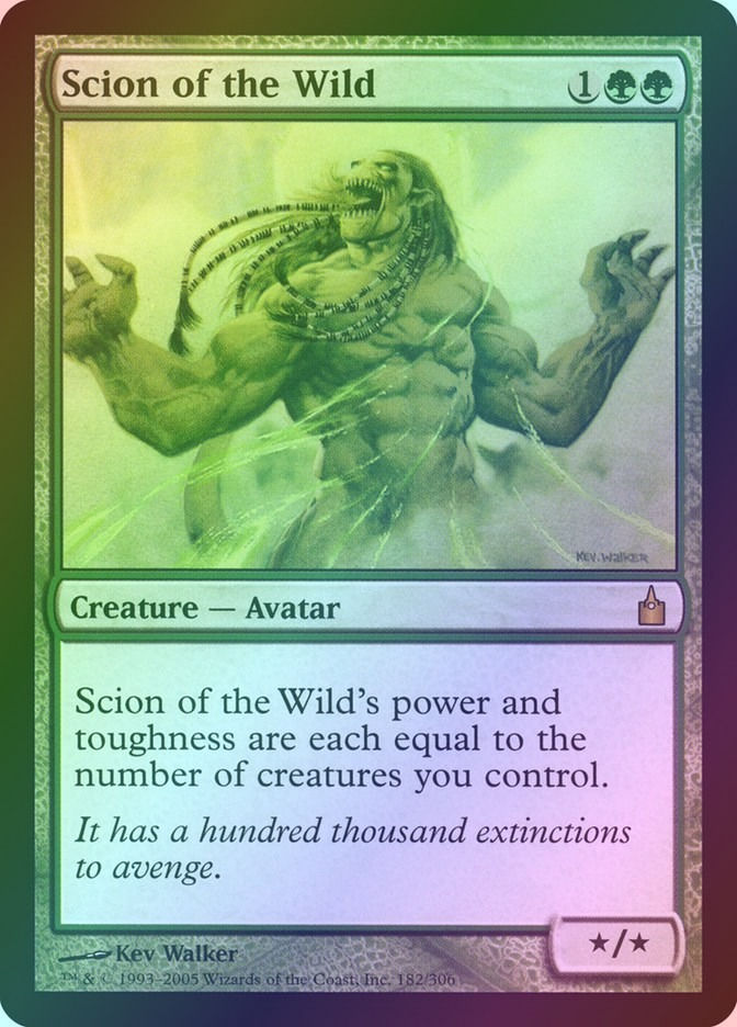 Scion of the Wild (RAV) (182) / Foil