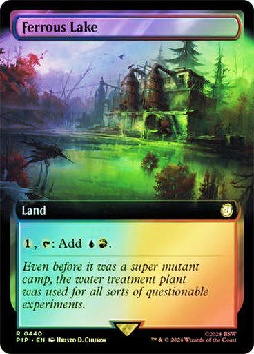 Ferrous Lake (pip) (440) / Extended Art Foil