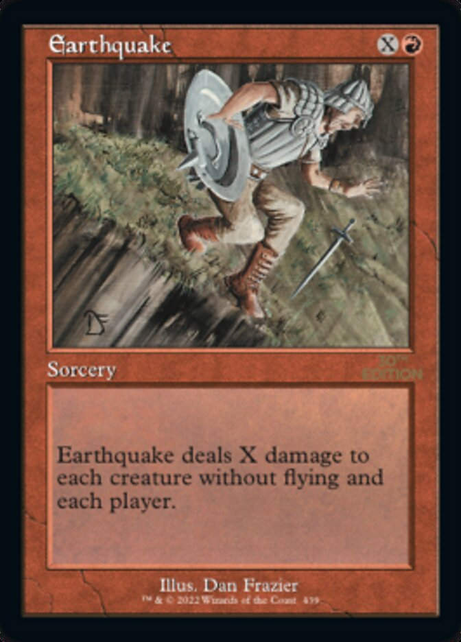 Earthquake (30a) / Retro Frame