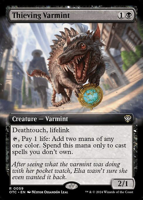 Thieving Varmint (otc) (59) / Extended Art