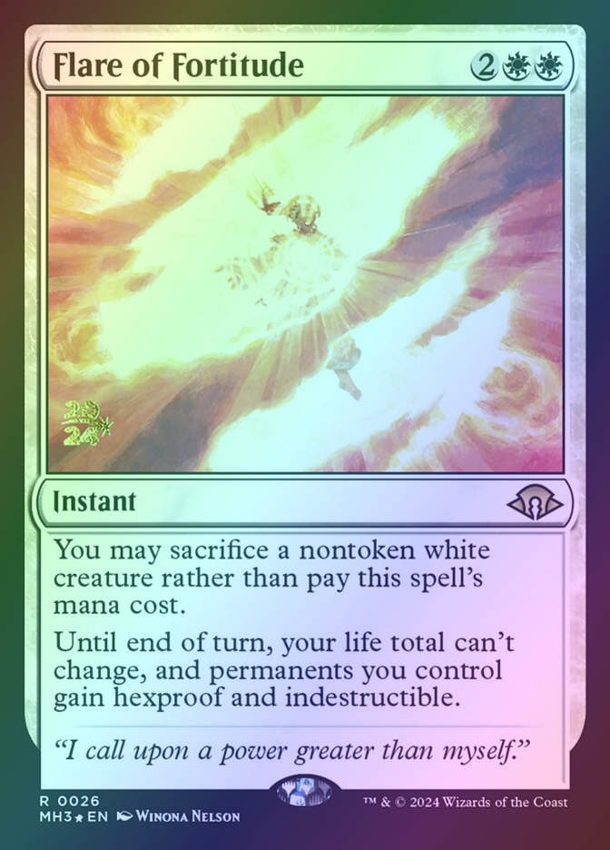 Flare of Fortitude (PMH3) (26s) / Foil