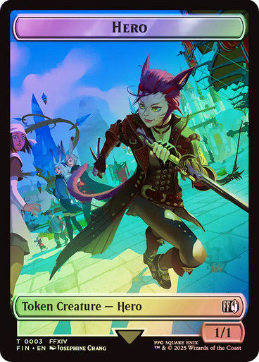 Food // Hero Token T03 (TFIN) / Foil — cara 2 de 2