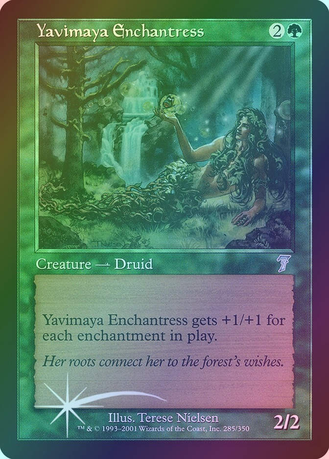 Yavimaya Enchantress (7ED) (285★) / Foil
