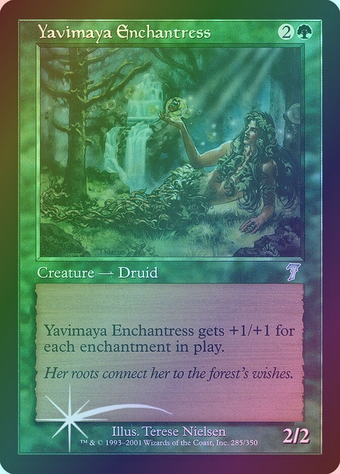 Yavimaya Enchantress (7ED) (285★) / Foil