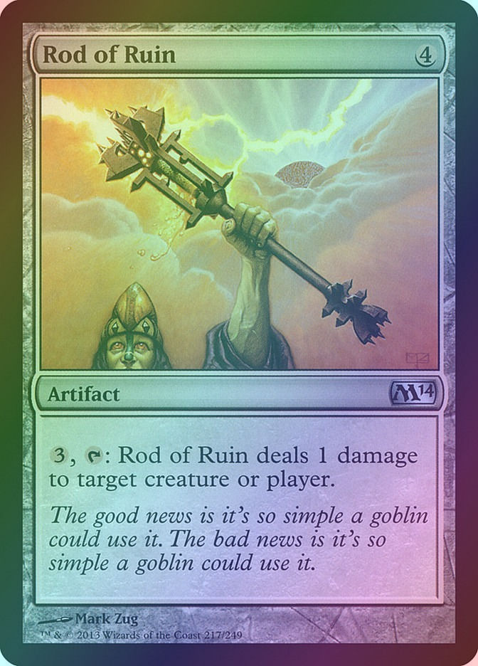 Rod of Ruin (M14) (217) / Foil