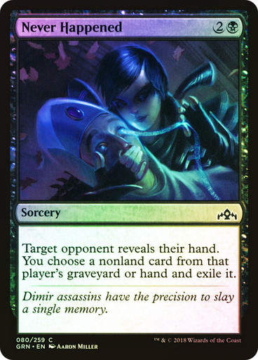 Never Happened (GRN) (80) / Foil