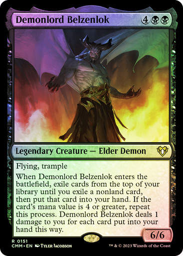 Demonlord Belzenlok (cmm) / Foil