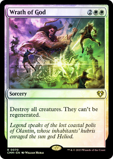 Wrath of God (cmm) / Foil