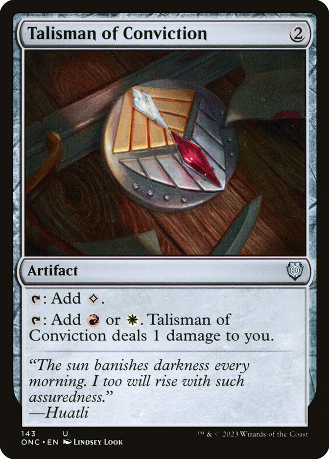 Talisman of Conviction (ONC) (143)