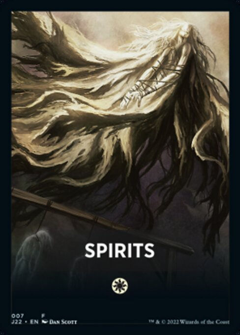 Spirits (fj22) / Front Cards Token