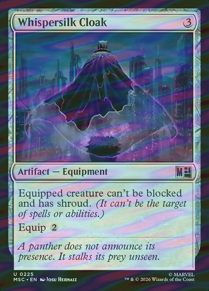 Whispersilk Cloak (MSC) (225) / Surge Foil