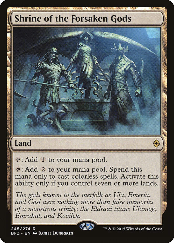 Shrine of the Forsaken Gods (BFZ) (245)