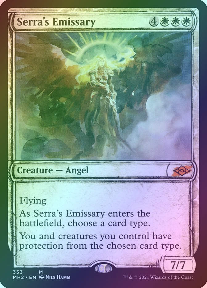 Serra's Emissary (MH2) (333) / Showcase / Foil