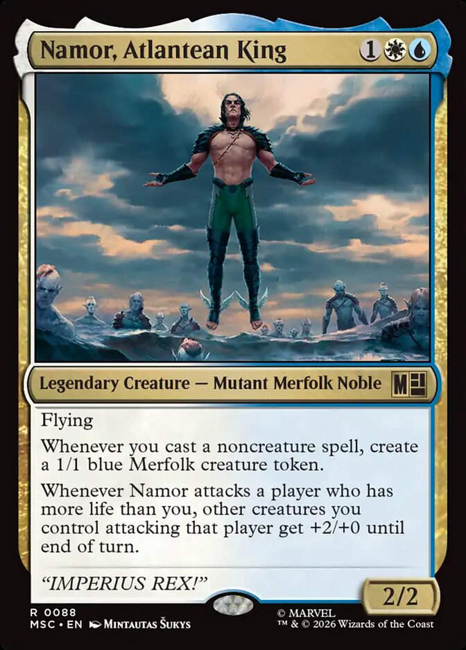 Namor, Atlantean King (MSC) (88)