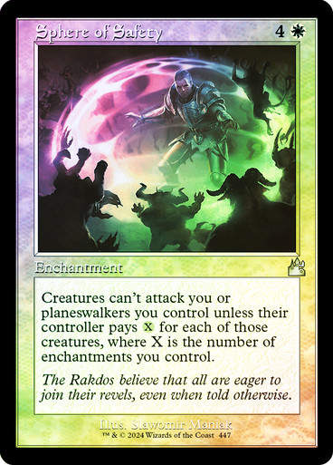 Sphere of Safety (rvr) (447) / Retro / Foil