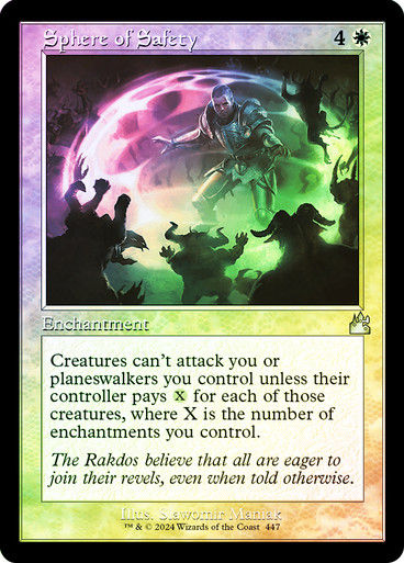 Sphere of Safety (rvr) (447) / Retro / Foil